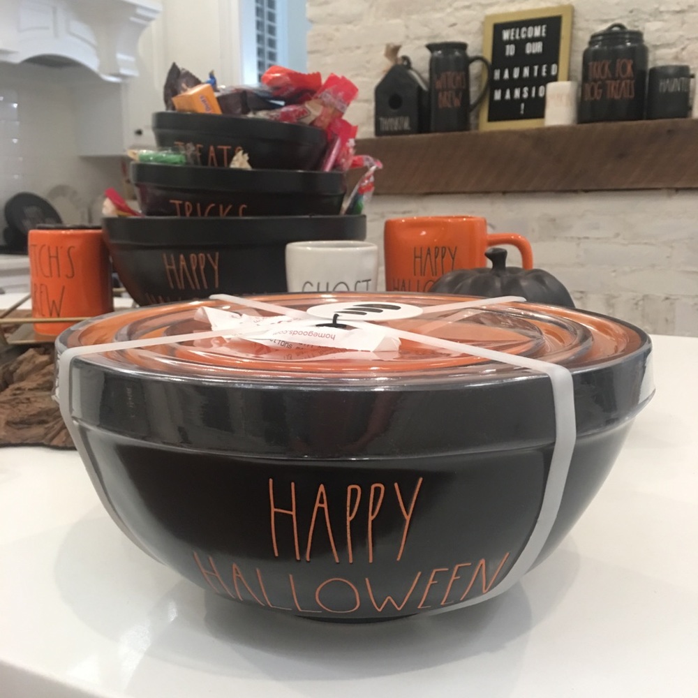 Rae Dunn Halloween bowls set of 3